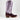 Macie Bean M7512 Women's Cosmic Cowgirl Violet Suede & Metallic Square Toe - Circle A