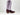 Macie Bean M7512 Women's Cosmic Cowgirl Violet Suede & Metallic Square Toe - Circle A