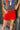 Rowdy Crowd Shenandoah Stud Shorts Red - Circle A