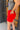 Rowdy Crowd Shenandoah Stud Shorts Red - Circle A