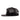 Lazy J Ranch BLKBLK4-SHAFTER Black Shafter Classic Five Panel Trucker Hat - Circle A