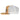 Lazy J Ranch MUSWHT4BANNER Mustard & White Diamond Banner Classic Rope Trucker Hat - Circle A
