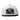 Lazy J Ranch WHTNVY4-PRES White & Navy Presidio Classic Rope Trucker Hat - Circle A