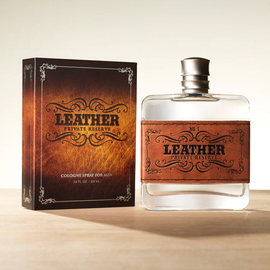 Tru Fragrance Leather 3.4 Oz