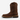 Circle A Western and Work dark brown full-grain leather pull-on cowboy work boot with a square nano composite toe