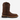 Circle A Western and Work Twisted X dark brown full-grain leather square toe pull-on cowboy work boot
