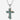 Collar de cruz turquesa Montana Silversmith NC4779 Inner Light