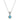 Montana Silversmiths NC6483 Trailing Turquoise Necklace
