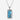 Montana Silversmiths NC6550 Summer Rain Turquoise Necklace
