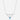 Montana Silversmiths Western Darling Turquoise Necklace — engraved triangle pendant. Front view.