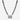 Montana Silversmiths Cowgirl Pearls Buckle Necklace — filigree buckle with rose gold flower. Front view.