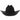 Rodeo King 5X 4.25" Top Hand Black