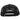 Gorra trucker de 5 paneles Hooey OU negra con parche rectangular rojo/blanco/negro - Talla única