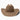 Resistol RFMDNT-RB42KB 6X Midnight Cowboy Hat Oak