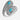 Montana Silversmiths RG4753B WMS Find the Balance Turquoise Wrap Ring