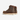 Red Wing Traction Tred Lite 2440 work boots in brown — suede collar and wedge sole. Back view of the pair.