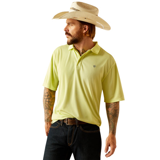 Ariat Welded TEK Fitted Polo –  (Lime)