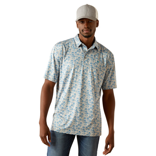 Ariat Charger 2.0 Polo – (Grey)