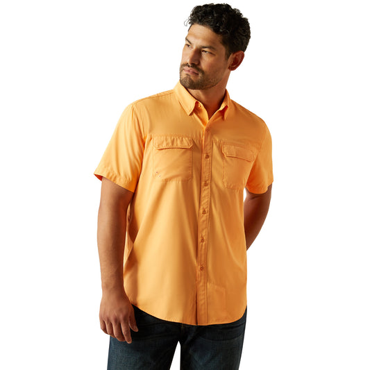 Ariat Men’s VentTEK Outbound Fitted Shirt – Peach