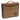 STS Ranchwear Foreman Truck Organizer in Brown — side carry handle. Three-quarter view.