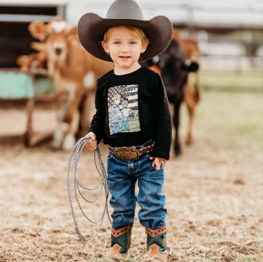 Shea Baby Cowboy Way LS Shirt