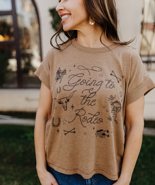 Rodeo Quincy Going to the Rodeo Summer Tee
