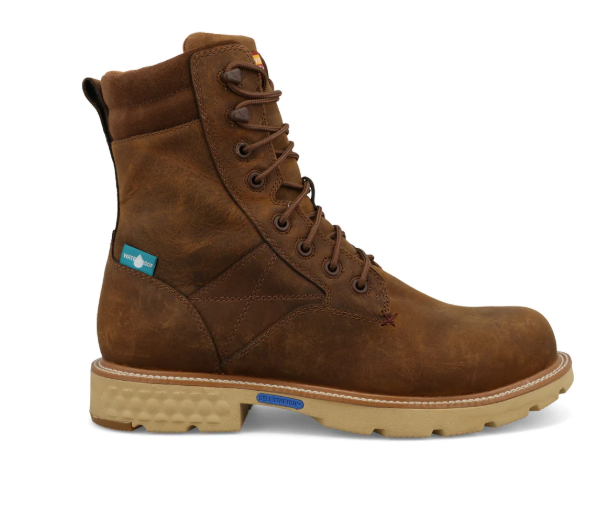 Twisted X 8" Work Boot - Inca Gold