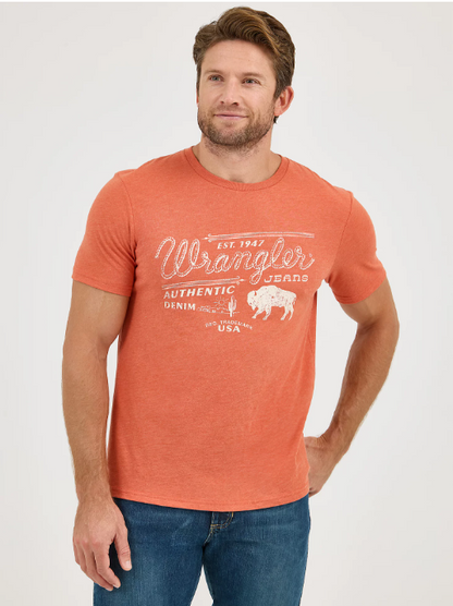 Wrangler 112361655 S/S T-shirt - Regular Fit