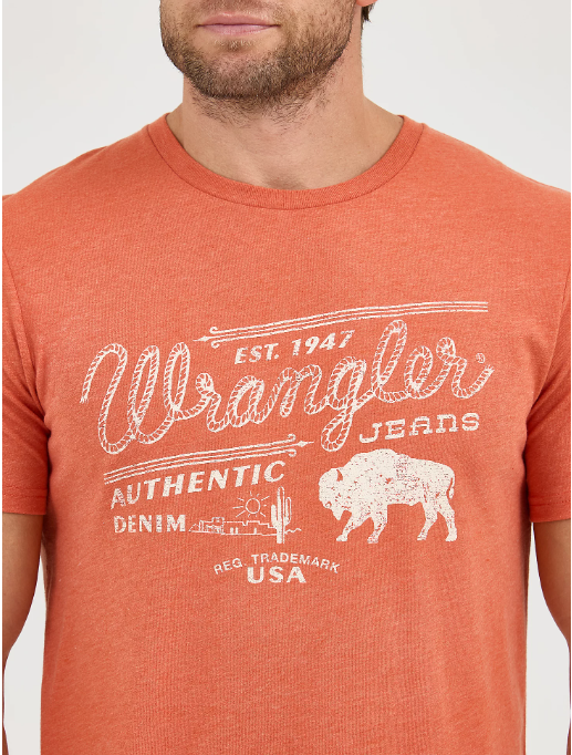 Men's Wrangler Rope Emblem Graphic T-shirt
