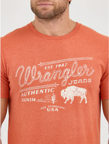 Wrangler 112361655 S/S T-shirt - Regular Fit