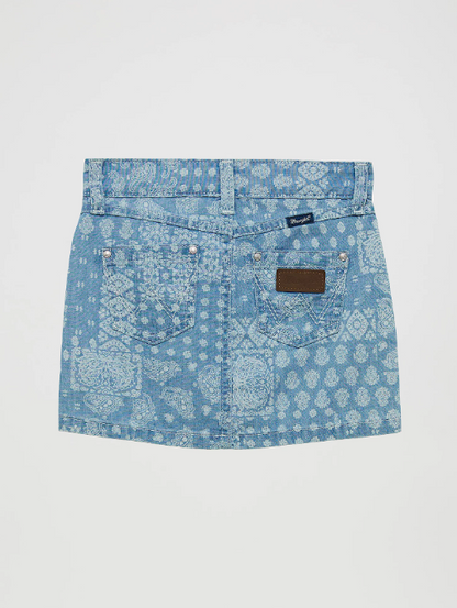 Wrangler 112365087 Girls Western Skirt