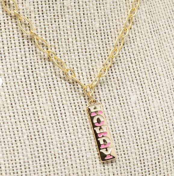 Howdy Honey Necklace