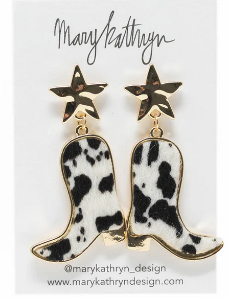 These Boots Are Made for Walking Earrings