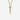 SpurWest A-NK-GLD-LC-400 Annley Bolo Tie Necklace - Gold - Gold - Circle A