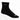Wide Open Socks 9014 MNS Solid Lightweight Quarter Socks Black