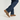 Circle A Western and Work Tecovas The Doc western boots in gravel suede with a broad square toe worn with blue jeans