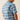 Ariat VentTEK Outbound Shirt in Blue Raven — vented back yoke. Detail view.