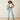 Ariat Tomboy Wide Leg Jean in Zuma — ultra high rise, wide leg. Full-length view on model.