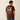 Ariat They Ain't Us T-Shirt in Deep Mahogany — cowboy graphic on back. Back view on model.