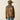 Ariat Basis Fleece Pullover in Savannah Tan Camo — nylon yoke across the shoulders. Back view on model.