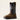 Ariat Activator Patriot Work Boot in Rich Brown/Rugged Copper — steel toe, navy shaft with flag. Three-quarter front view.