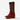 Ariat Futurity Cashout Cowboy Boot in Tuscan Red/Brown Butter — suede foot, eight-row stitch. Three-quarter front view.