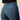 Ariat Perfect Rise Davina Trouser Jean in Irvine — 3D-embroidered back pockets. Back view on model.