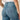 Ariat Mavis Wide Leg Jean in Delaware — stitched back pocket. Detail view.