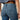 Ariat Petra Flipside Wide Leg Jean in Montrose — stitched back pocket. Detail view.