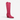 Circle A Western and Work MIA Messini fuchsia knee-high fashion boot with a pointed toe and stacked block heel.