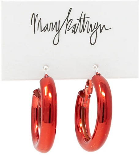 Tube Hoops Red