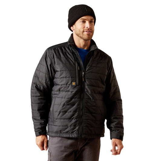 Ariat Men's Rebar Cordura Ripstop Lightweight Insulated Jacket BLACK