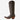 Circle A Western and Work Ariat Casanova ash grey suede western cowboy boot with intricate white stitching and riding heel