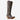 Circle A Western and Work Ariat Casanova ash suede western boot with white embroidery and side zipper detail